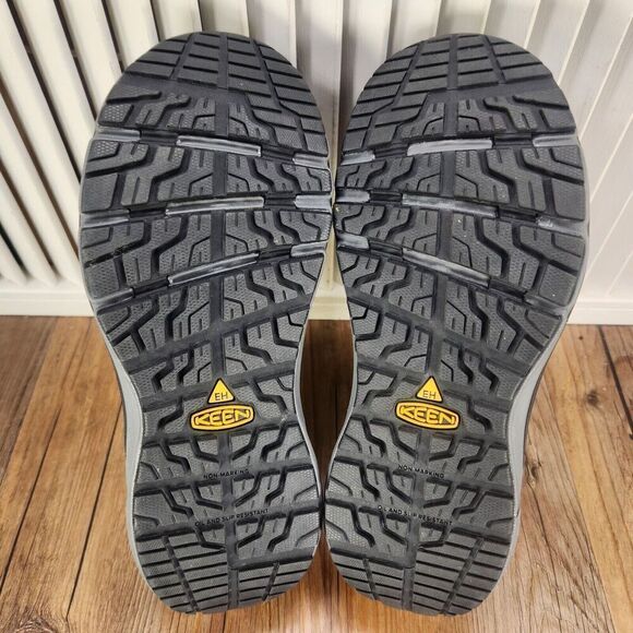 Keen Vista Energy Shift Women 7 Wide Steel Gray Blue Glass Carbon Toe Work Shoes - Picture 8 of 11